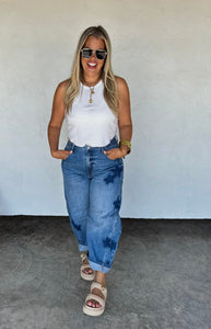 Star Barrel Jeans