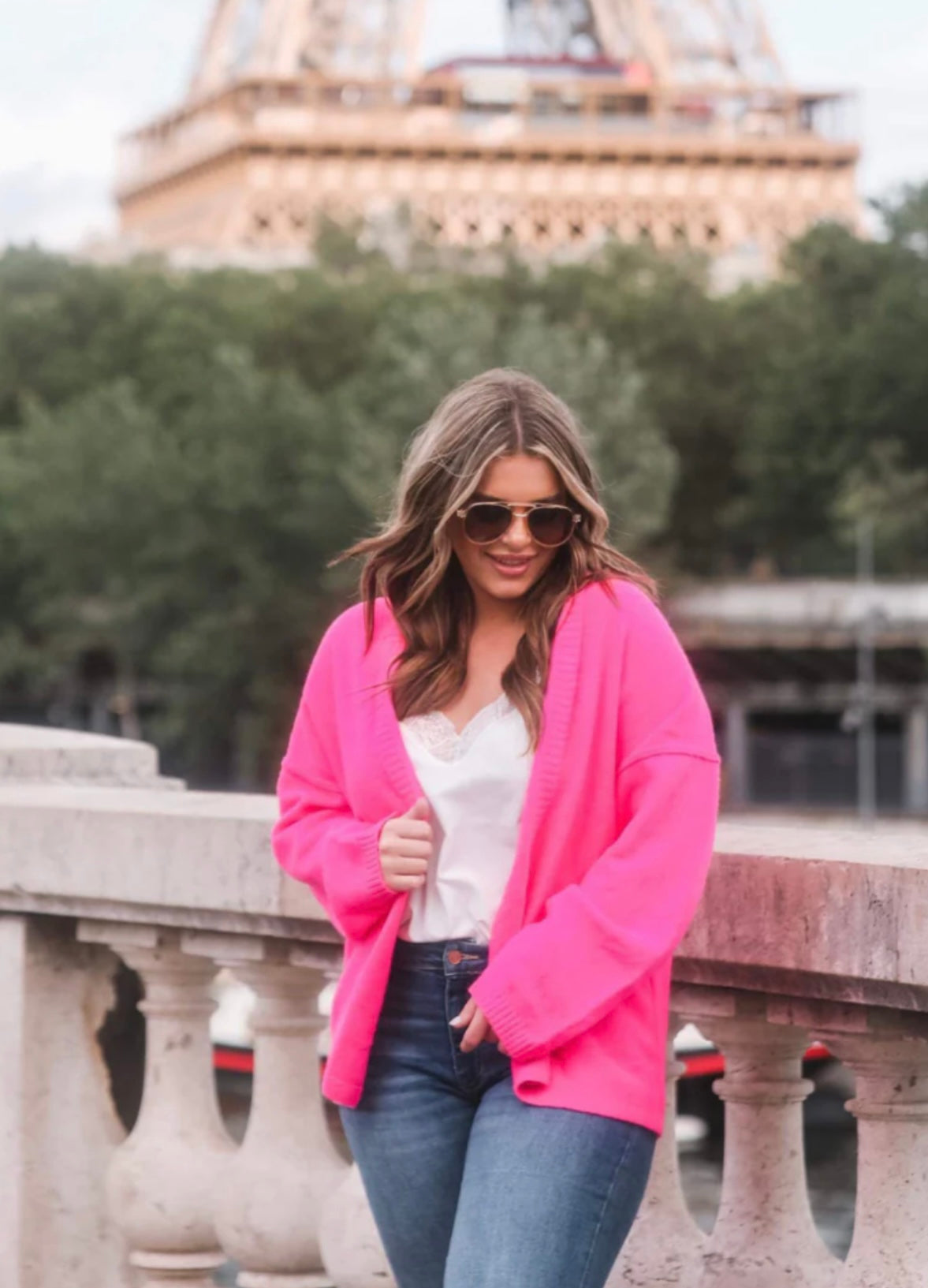 Every day Pink Cardigan