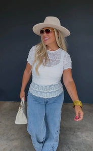 Lauren Lace Top
