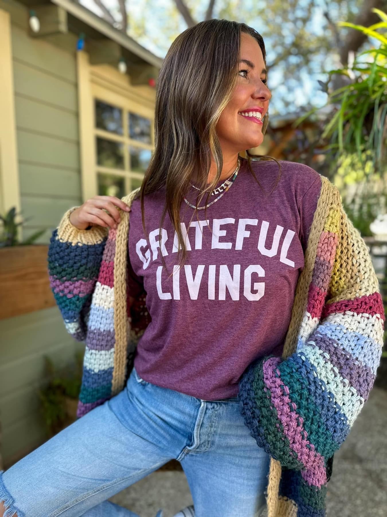 Grateful Living Tee