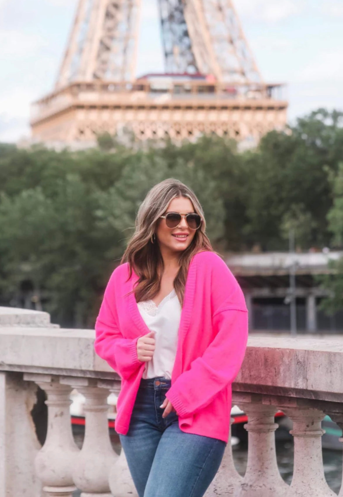 Every day Pink Cardigan