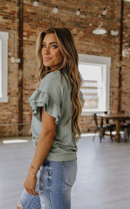 Jane Textured Blouse