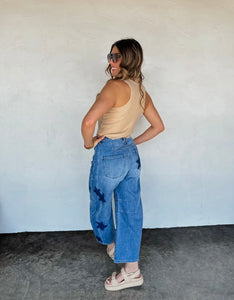Star Barrel Jeans