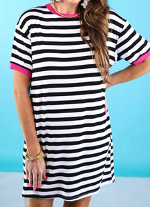 Living in Stripes Dress