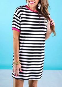 Living in Stripes Dress