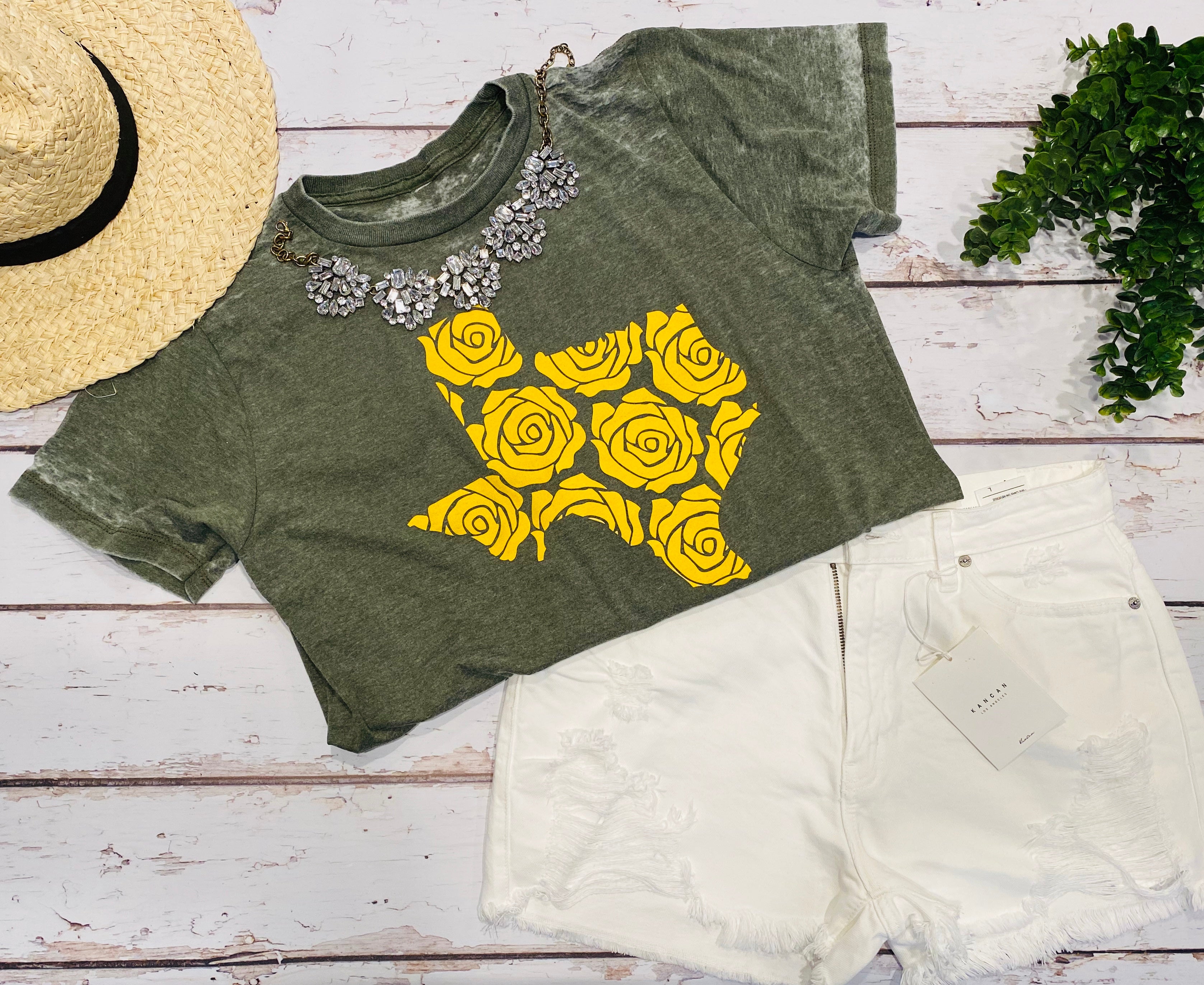 Texas Rose Tee